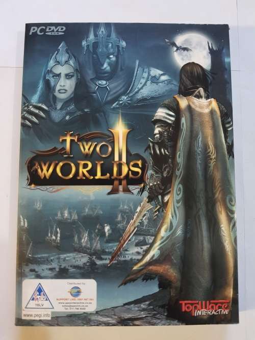 Two Worlds PC DVD with Manual and Map