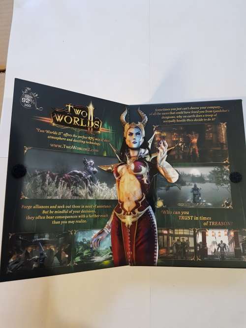 Two Worlds PC DVD with Manual and Map