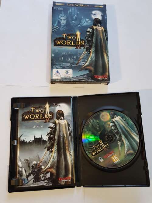 Two Worlds PC DVD with Manual and Map