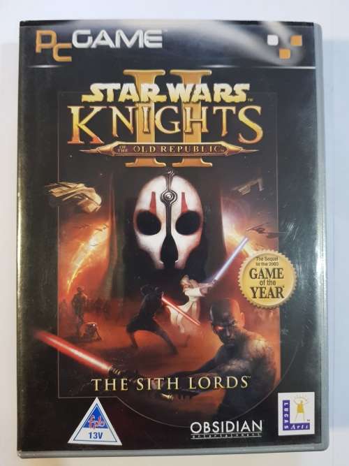Star Wars, Knights Of The Old Republic II, PC game
