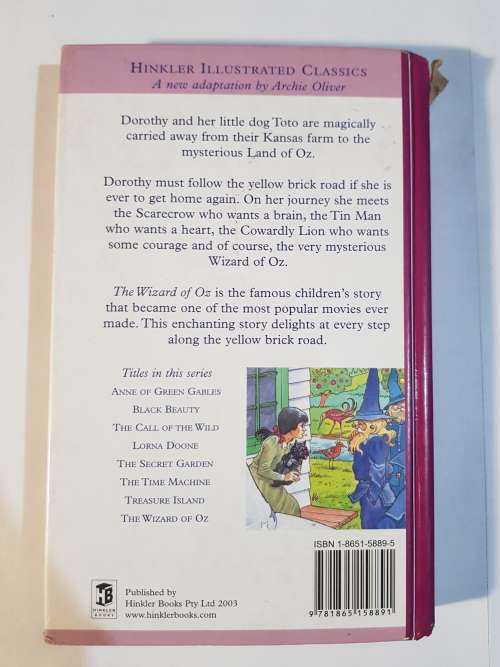 F.L. Baum, The Wizard Of Oz, Hardcover