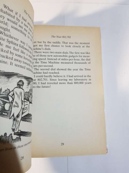 H.G. Wells, The Time Machine, Hardcover
