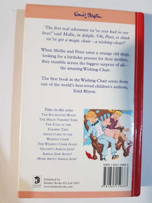 Enid Blyton, Adventures Of The Wishing Chair, Hardcover