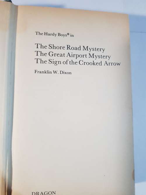 The Hardy Boys Bumper Hard Back by Franklin W. Dixon