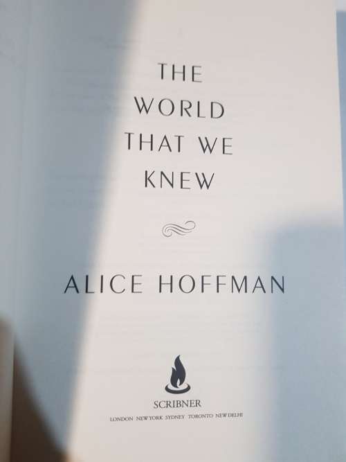 The World That We Knew by Alice Hoffman