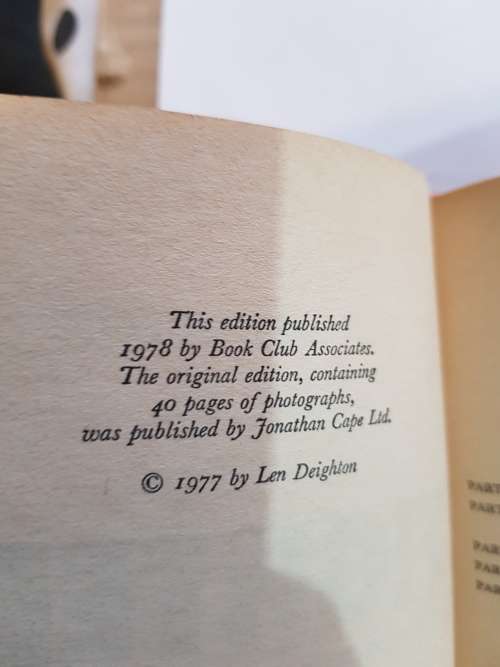 Fighter by Len Deighton, The True Story of the Battle of Britain, 1978