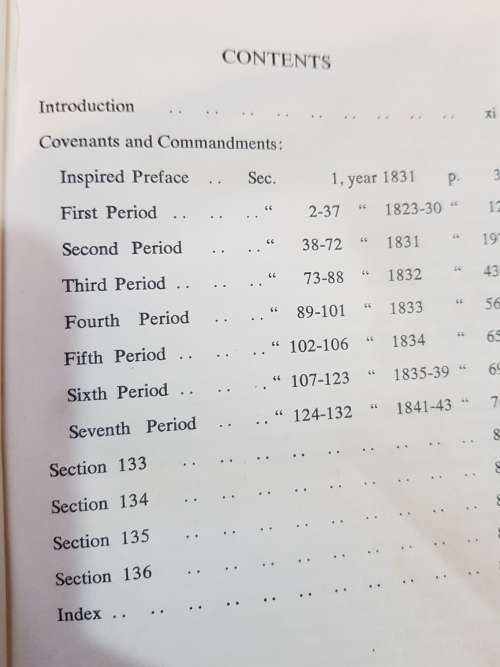 The Doctrine and Covenants containing Revelations given to Joseph Smith, Jr., The Prophet