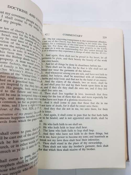 The Doctrine and Covenants containing Revelations given to Joseph Smith, Jr., The Prophet
