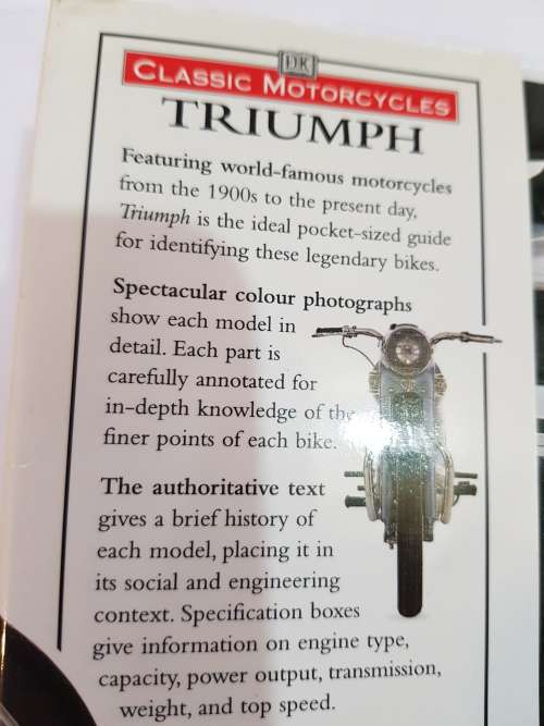 Classic Motorcycles, Triumph by Hugo Wilson