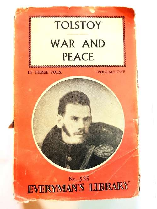 War And Peace by Leo Tolstoy, Vol. 1, No. 525, 1958