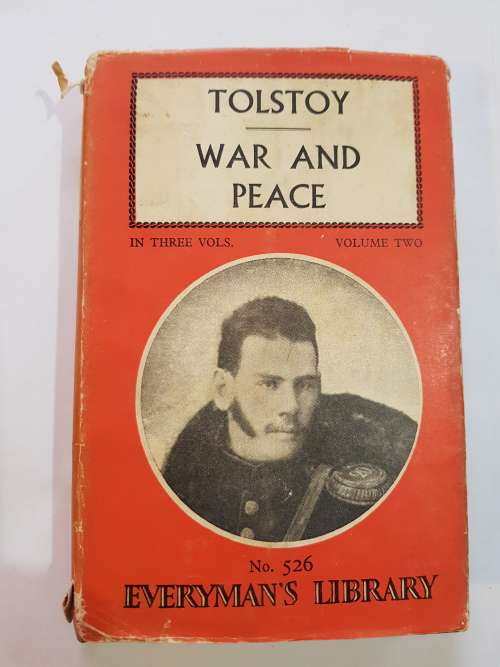 War And Peace by Leo Tolstoy, Vol. 2, No. 526, 1958