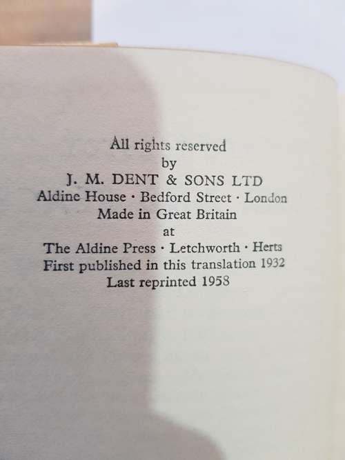 War And Peace by Leo Tolstoy, Vol. 2, No. 526, 1958