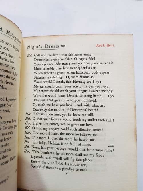 A Midsummer Nights Dream by William Shakespeare, 1896