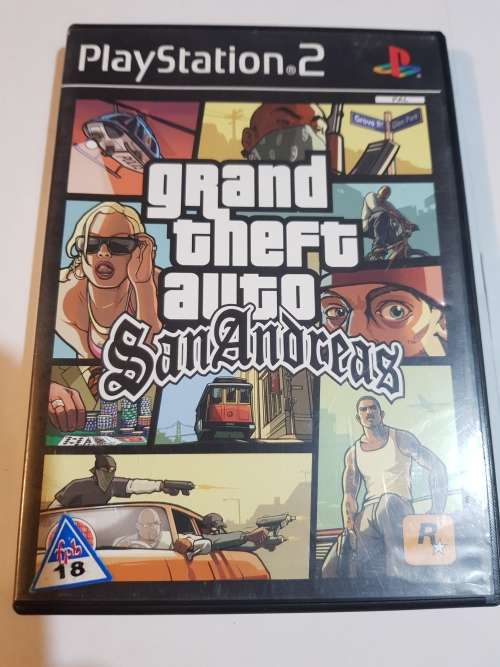 Playstation 2, Grand Theft Auto, San Andreas