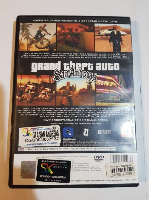 Playstation 2, Grand Theft Auto, San Andreas