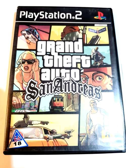 Playstation 2, Grand Theft Auto, San Andreas