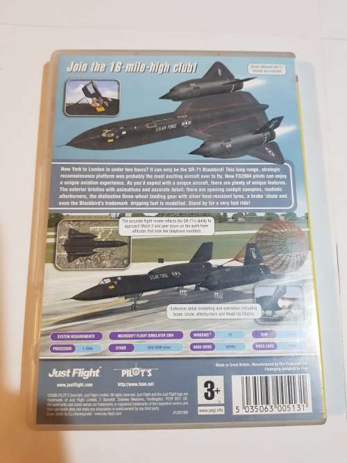 SR-71 Blackbird PC DVD