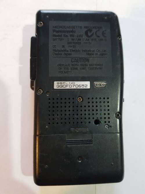 Panasonic Micro Cassette Recorder, RN-202