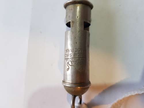 Vintage Hong Kong Police Whistle