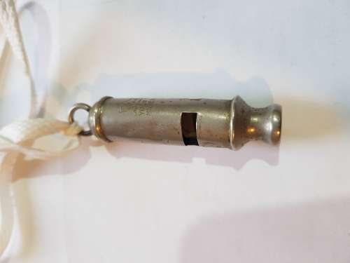 Vintage Hong Kong Police Whistle