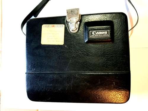 Canon Auto Zoom 518 SV Super 8 Movie Camera with Carry Case, Tele Converter and Super 8 Cartridge