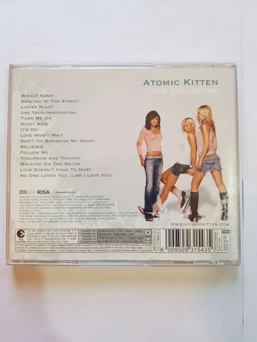 Atomic Kitten, The Collection CD