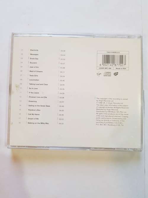 Orchestral Manoeuvres In The Dark, The OMD Singles CD
