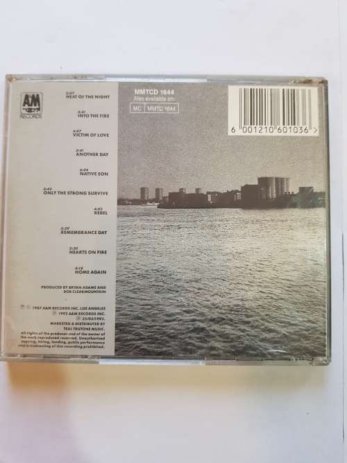Bryan Adams, Into The Fire CD