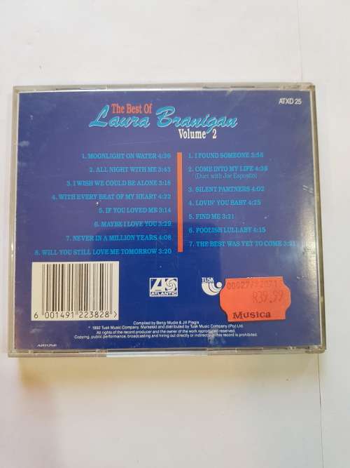 Laura Branigan, The Best of Laura Branigan Volume 2 CD