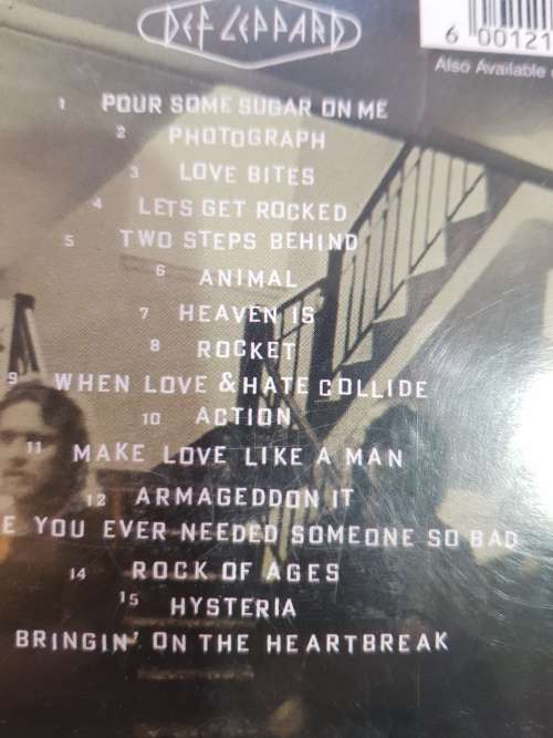 Def Lepperd Greatest Hits, Vault CD