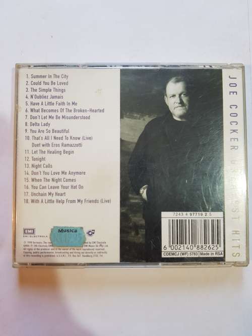 Joe Cocker, Greatest Hits CD