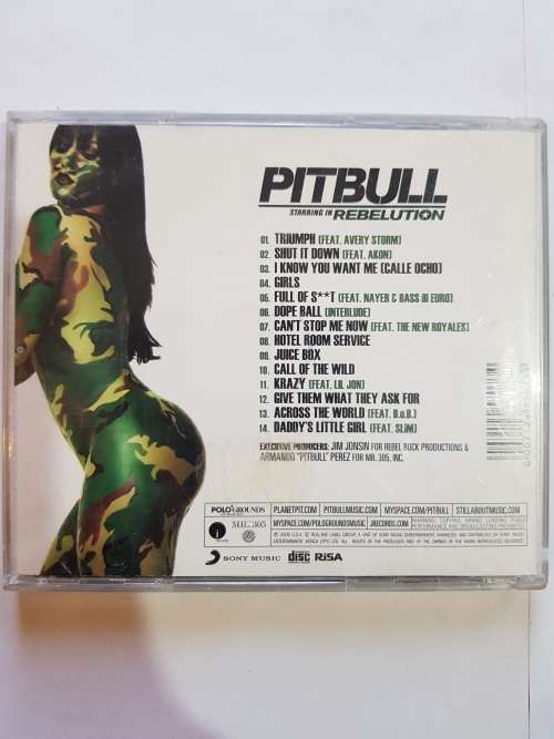 Pitbull, Rebelution CD