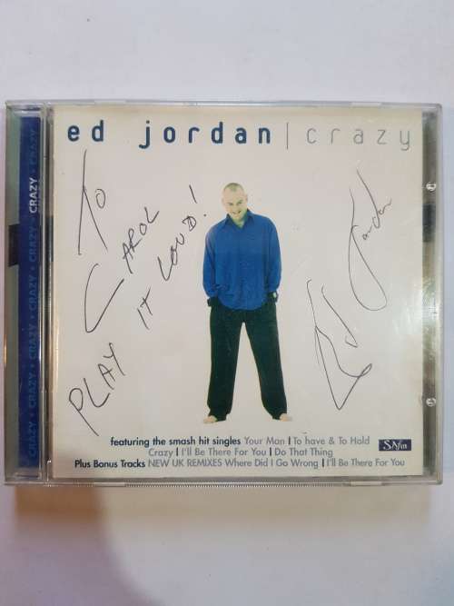 Ed Jordan, Crazy, Signed CD