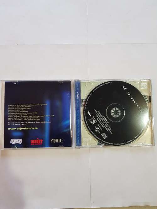 Ed Jordan, Crazy, Signed CD