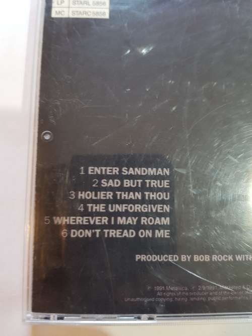Metallica, Metallica CD