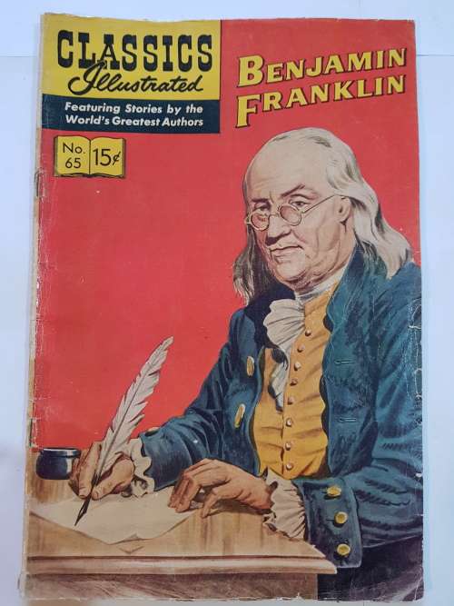 Classics Illustrated, Benjamin Franklin, No. 65, 1964