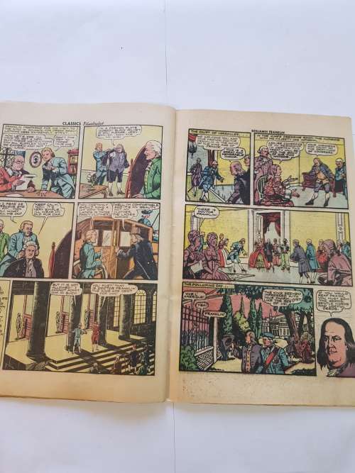 Classics Illustrated, Benjamin Franklin, No. 65, 1964