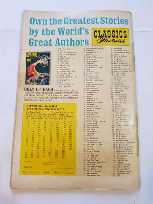 Classics Illustrated, Benjamin Franklin, No. 65, 1964