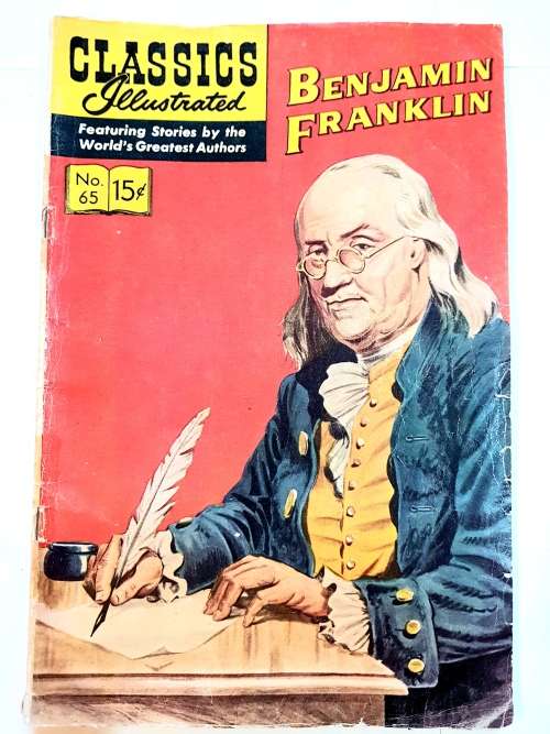 Classics Illustrated, Benjamin Franklin, No. 65, 1964