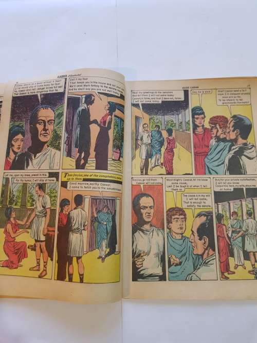Classics Illustrated, Julius Caesar, William Shakespeare, No. 68, 1965