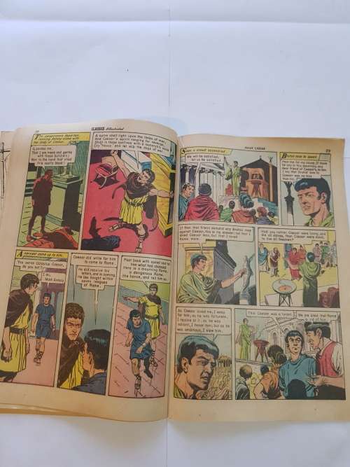 Classics Illustrated, Julius Caesar, William Shakespeare, No. 68, 1965