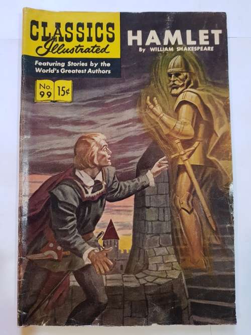 Classics Illustrated, Hamlet, William Shakespeare, No. 99, 1965