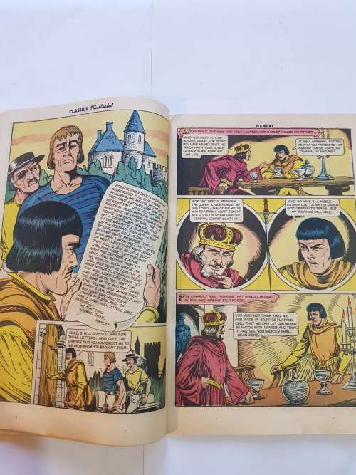Classics Illustrated, Hamlet, William Shakespeare, No. 99, 1965