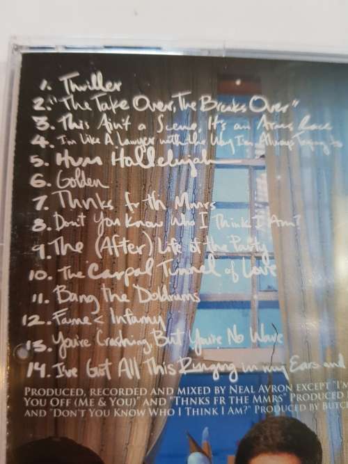 Fall Out Boy, Infinity On High CD