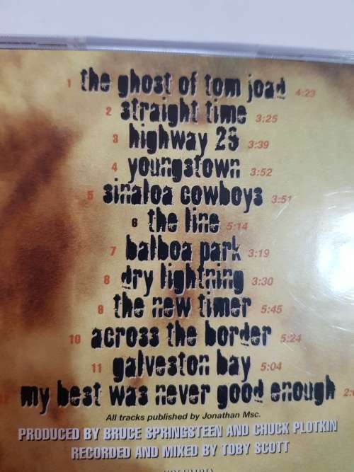 Bruce Springsteen, The Ghost Of Tom Joad CD