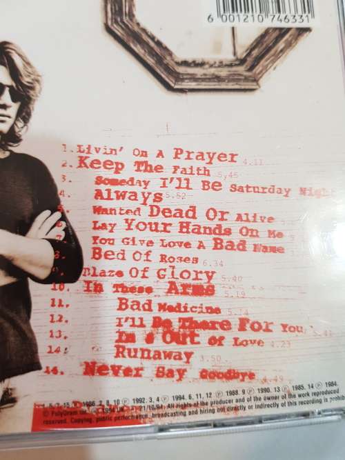 Bon Jovi, Crossroad, The Best Of CD