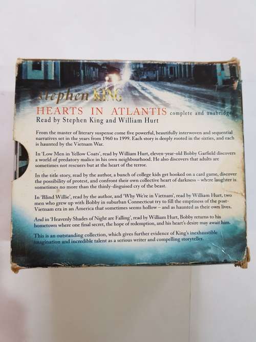 Stephen King, Hearts in Atlantis, Audiobook, 20 CD`s