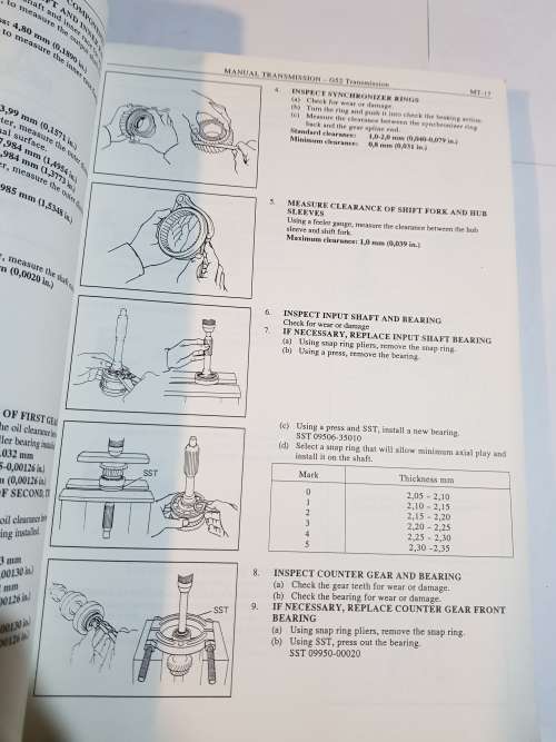 Toyota Chassis and Body Workshop Manual, Stallion and Venture