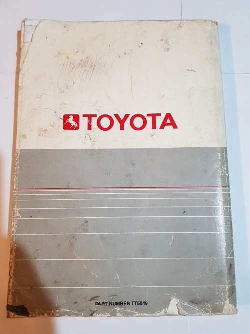 Toyota Chassis and Body Workshop Manual, Stallion and Venture