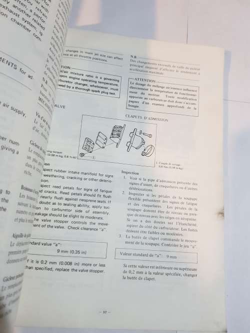 Yamaha `81 IT175 H, Owners Service Manual, English/French